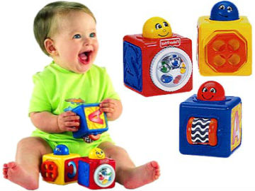 кубики для ребенка 6 месяцев