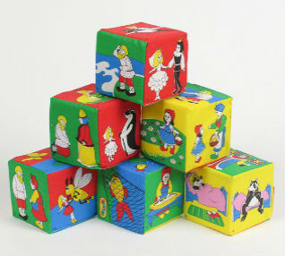 развивающие игрушки для ребенка 6 месяцев кубики